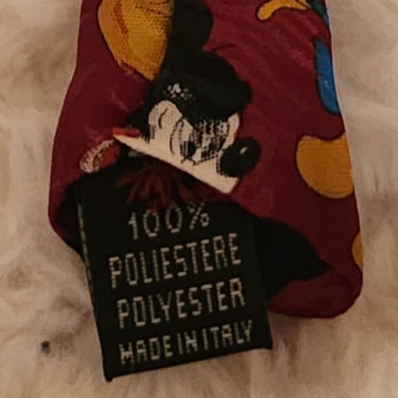 Disney Mickey Mouse Multi-Face Ties (Set of 2) – Burgundy & Black/White Novelty - Picture 8 of 12